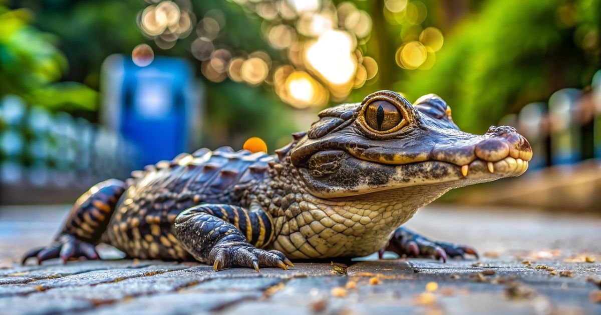 Baby alligator