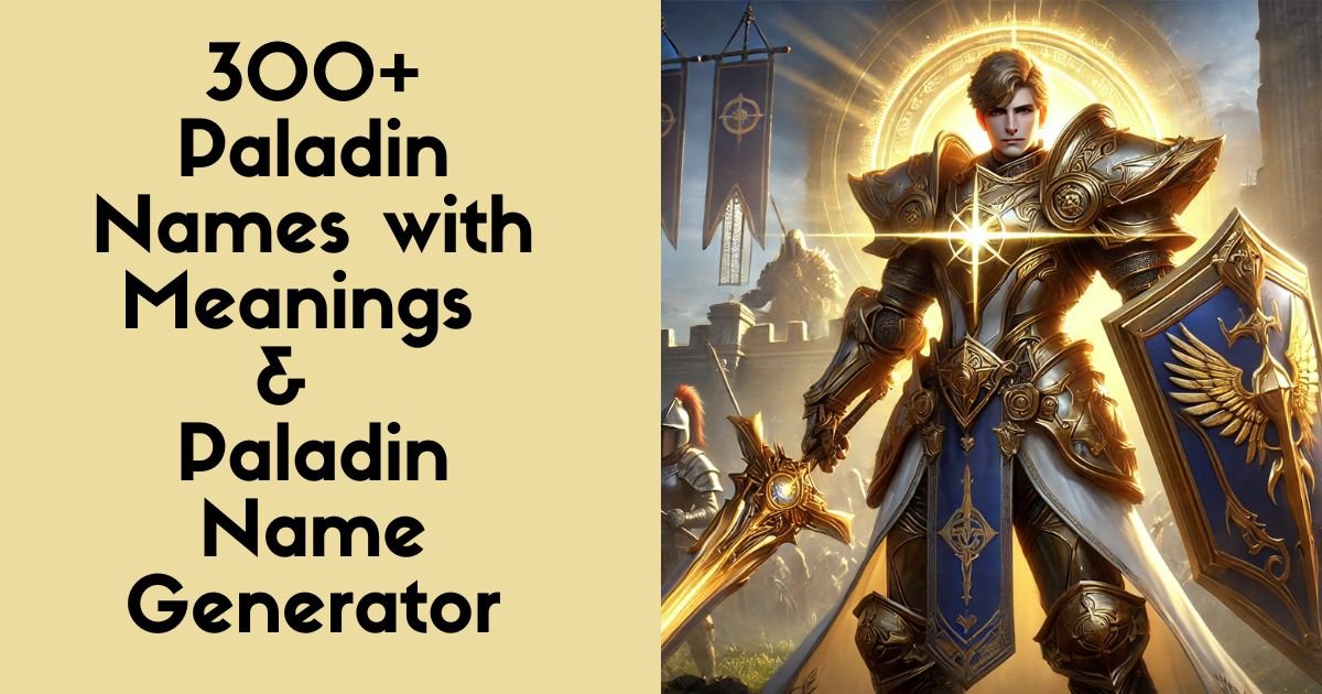 Paladin Names