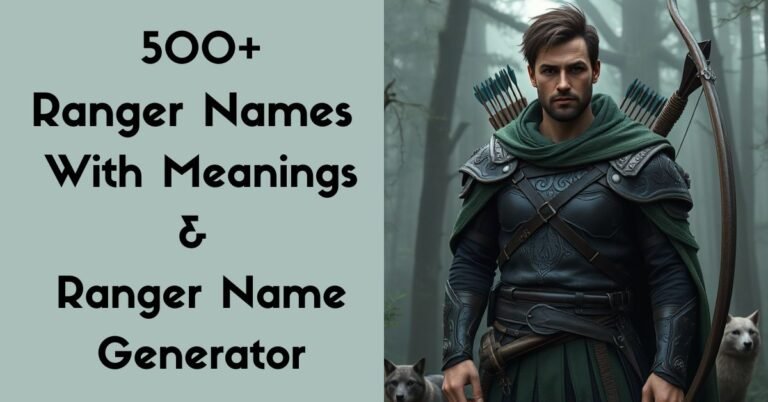 Ranger Names