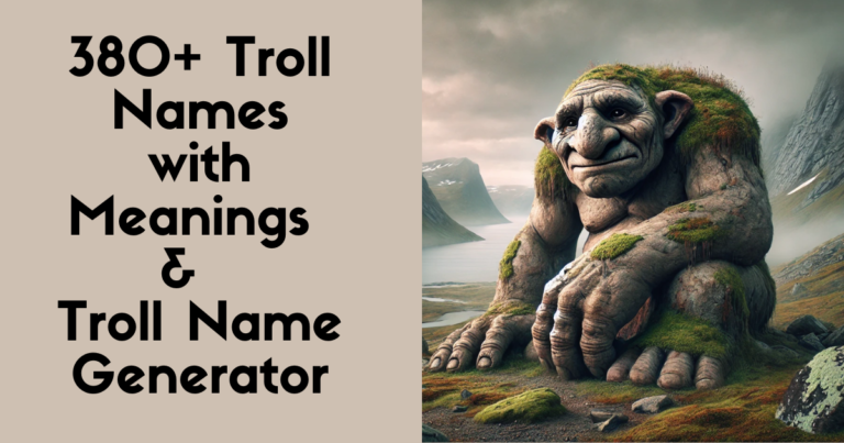 Troll Names